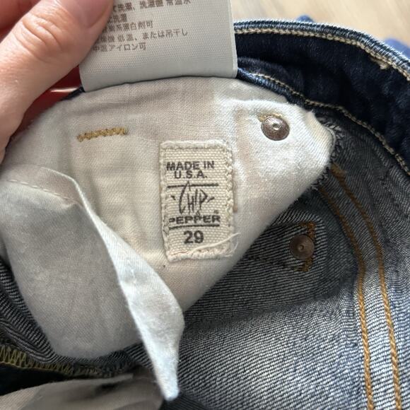 Chip & Pepper Women’s Bootcut Jeans Size 29 Dark Blue Wash - Picture 6 of 6